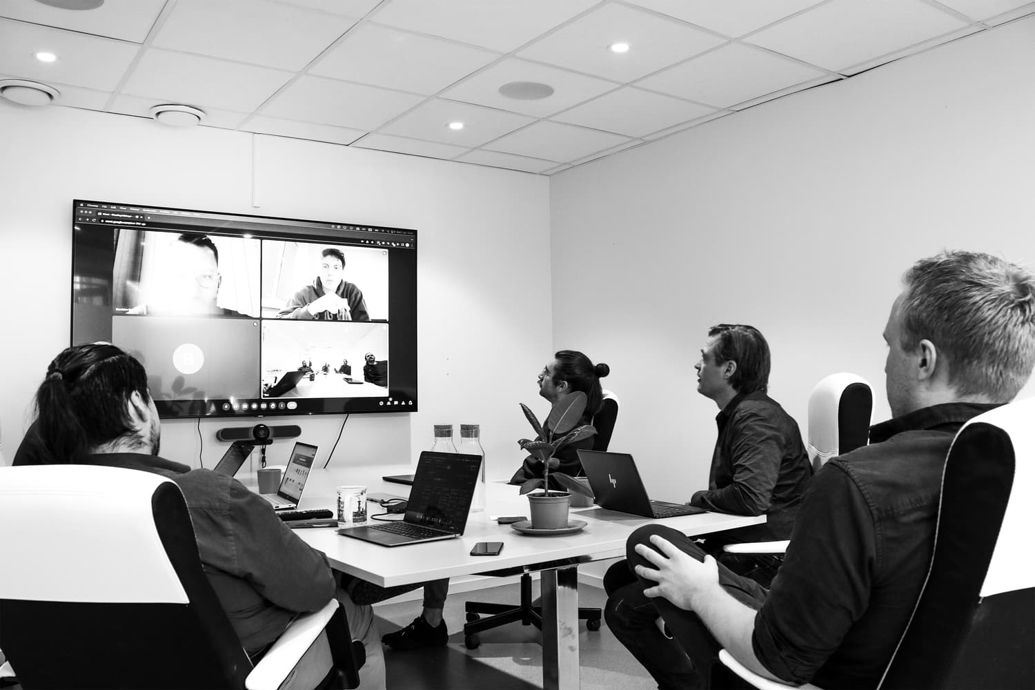 Lifekeysteymið á fundi